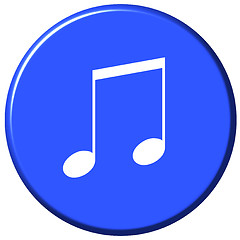 Image showing Music Button