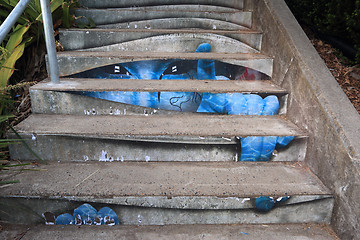 Image showing The Guardians on the steps