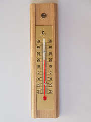 Image showing Thermometer for air temperature measurement