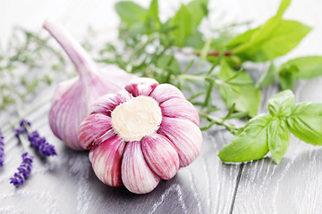 Image showing fresh herbs