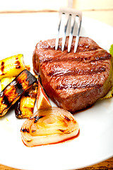 Image showing grilled beef filet mignon