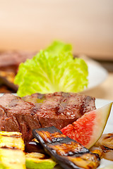 Image showing grilled beef filet mignon