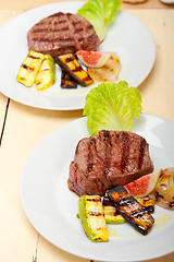 Image showing grilled beef filet mignon