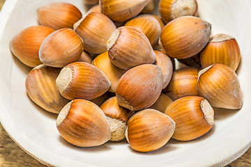 Image showing hazelnuts