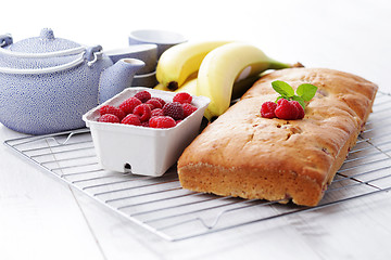 Image showing banana bread