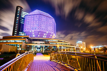 Image showing Unique Building - National Library Of Belarus In Minsk