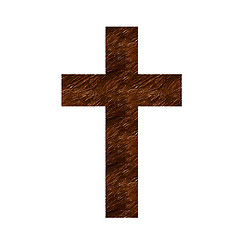 Image showing Wooden Cross