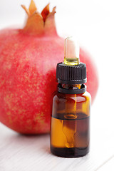 Image showing pomegranate essential oil