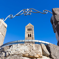 Image showing Romanesque church of Santa Trinita di Saccargia.