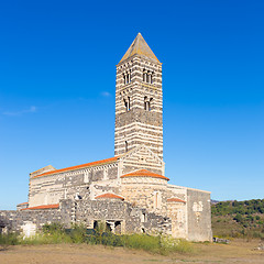 Image showing Romanesque church of Santa Trinita di Saccargia.