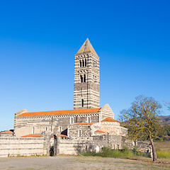 Image showing Romanesque church of Santa Trinita di Saccargia.