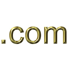 Image showing 3D Golden Dot Com