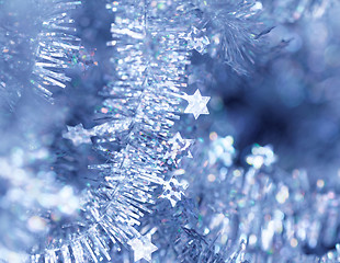 Image showing Tinsel - Christmas decoration.