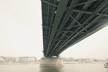 Image showing Szechenyi birdge - Hungary