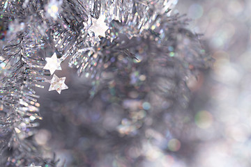 Image showing Tinsel - Christmas decoration.