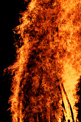 Image showing Fire background