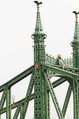 Image showing Historic bridge in Budapest