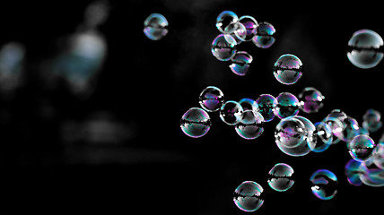 Image showing Soap bubbles