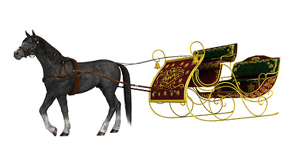 Image showing Christmas Sleigh