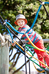 Image showing boy playing