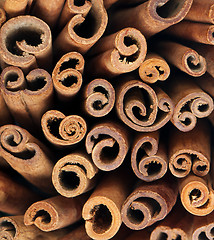 Image showing Cinnamon sticks