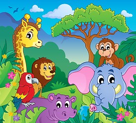 Image showing Image with jungle theme 9