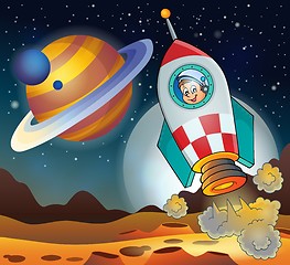 Image showing Image with space theme 3