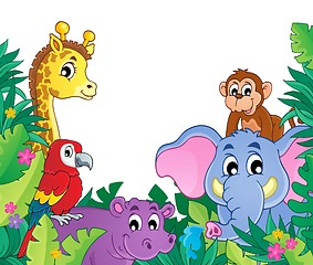 Image showing Image with jungle theme 8