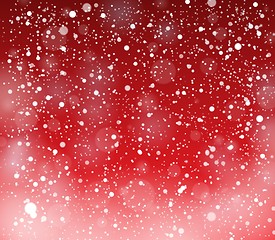 Image showing Snow theme background 4