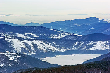 Image showing Frozen lake