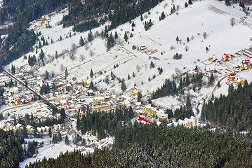 Image showing Mountain resort
