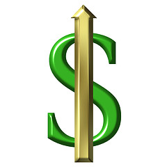 Image showing Dollar Increasing Value Concept