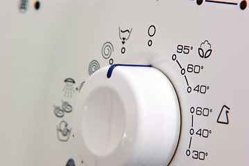 Image showing Washing machine control