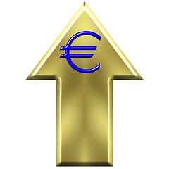 Image showing Euro Currency Increasing Value Concept