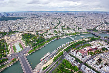 Image showing Seine river in Paris