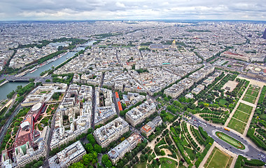 Image showing Paris, up view