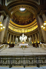 Image showing Inside Madeleine church