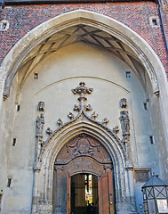 Image showing Cathedral entrance