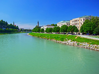 Image showing River in Salzburg