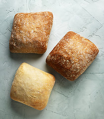 Image showing freshly baked bread buns