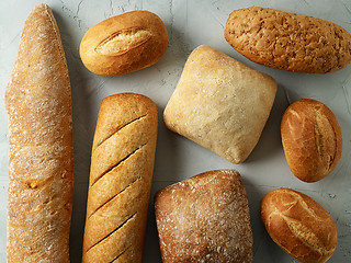 Image showing freshly baked bread buns