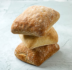 Image showing freshly baked bread buns