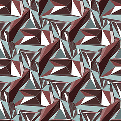 Image showing Geometric seamless background.