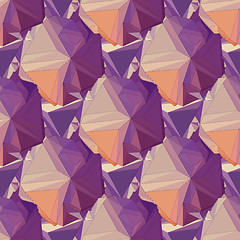 Image showing Geometric seamless background.