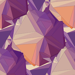 Image showing Geometric seamless background.