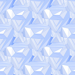 Image showing Geometric seamless background.