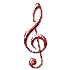 Image showing Treble Clef