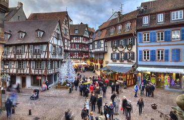 Image showing Winter Holidays in Colmar