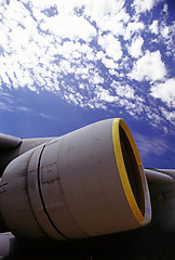 Image showing Aircraft Engine