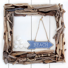 Image showing Beach Wood Frame